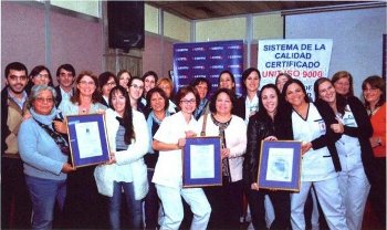 Personal del CASMU recibe los certificados