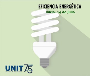 Afiche Curso Eficiencia Energ&eacute;tica