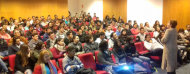 Participantes a la charla