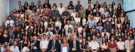 Foto grupal de los Egresados