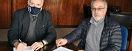 firma del convenio entre autoridades de unit y smvu