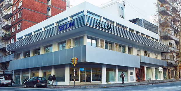 Foto de la sede de SECOM Montevideo
