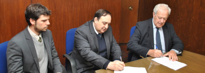Firma del convenio
