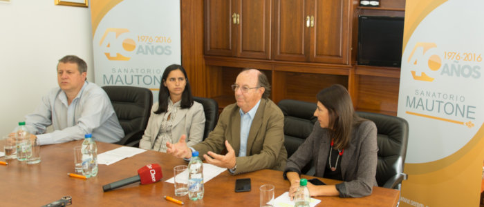 Autoridades del sanatorio