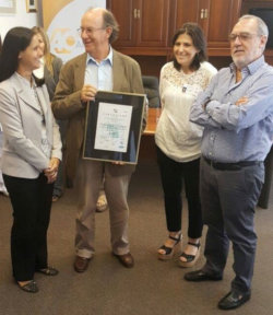 Entrega del certificado