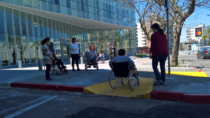 Participantes del curso de Accesibilidad al Medio Físico