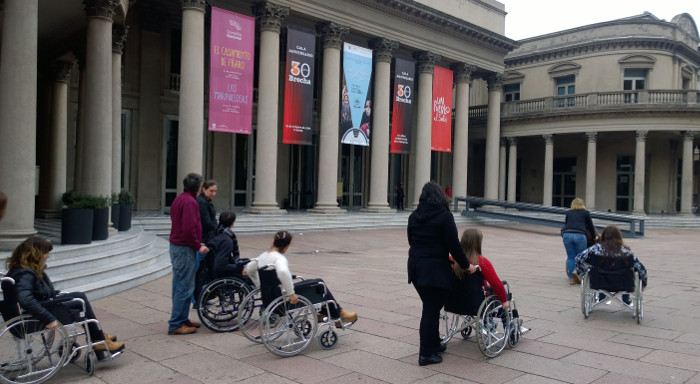 Participantes del curso de Accesibilidad al Medio Físico
