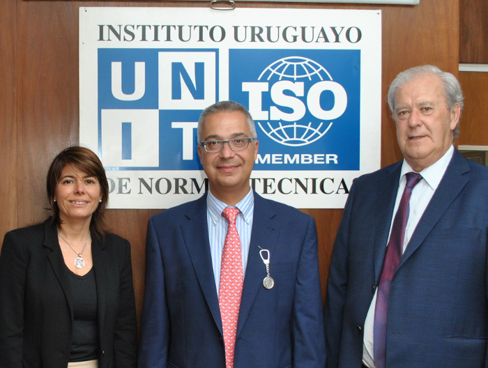 Ing, Carolina Bartesaghi, Lic. Luis Carretero y Ing. Pablo J. Benia