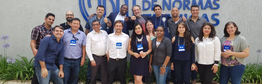 Participantes de la pasantía