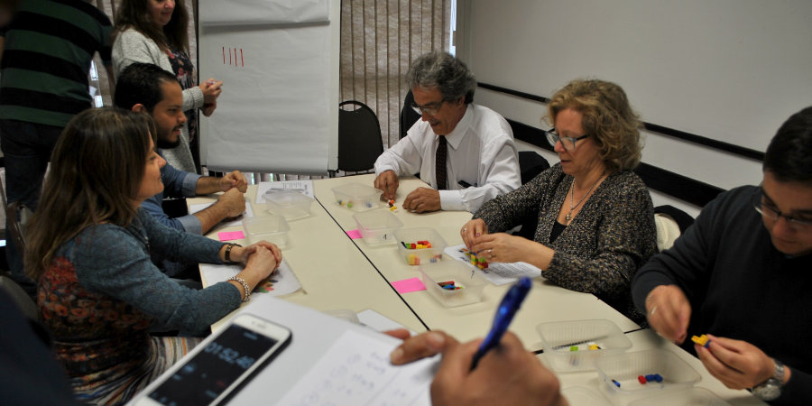 Participantes en el taller de lean management