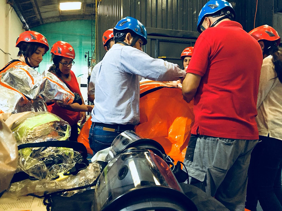 Delegados del comité visitan Técnica del Plata