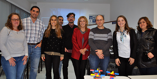 Participantes y docente del taller