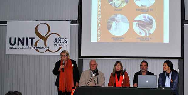 expositores del evento