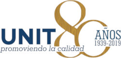 Logo 80 años de UNIT